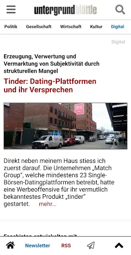 Untergrund-Blättle Screenshots