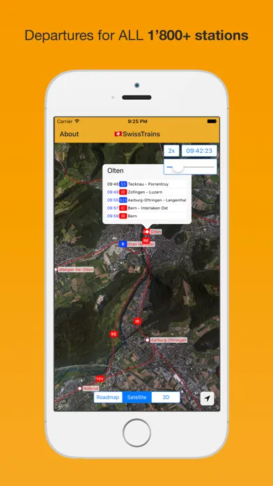 SwissTrains應用截圖