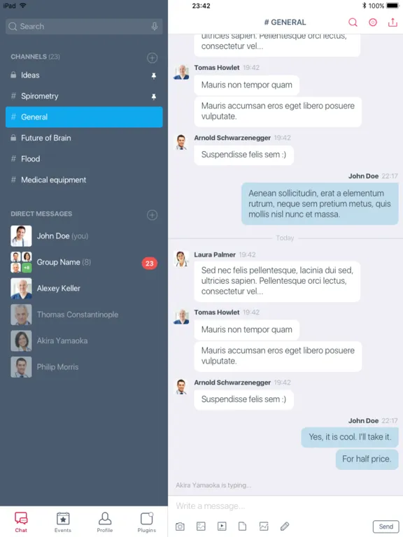 Vitim iPad  स्क्रीनशॉट