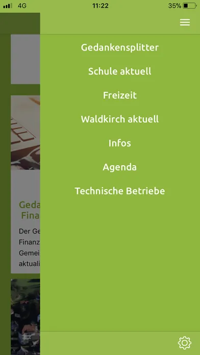 Waldkirch Mitteilungen سکرین شاٹس