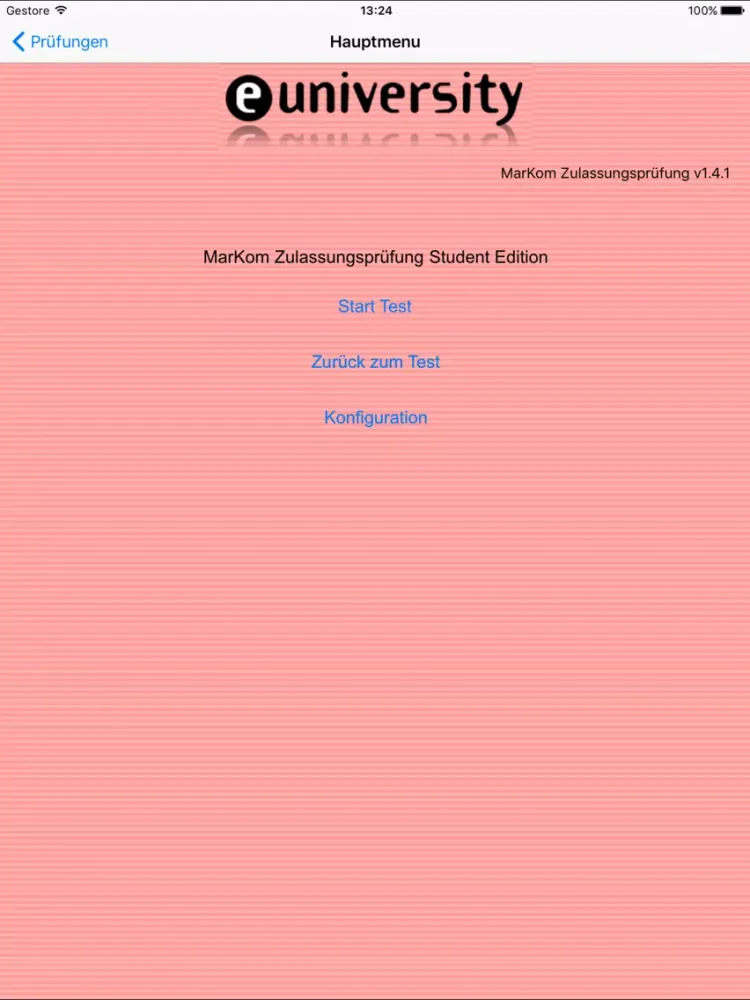 MarKom Zulassungsprüfung Student Edition iPad 应用截图