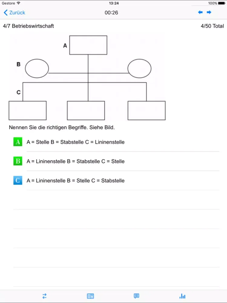 MarKom Zulassungsprüfung Student Edition iPad 应用截图