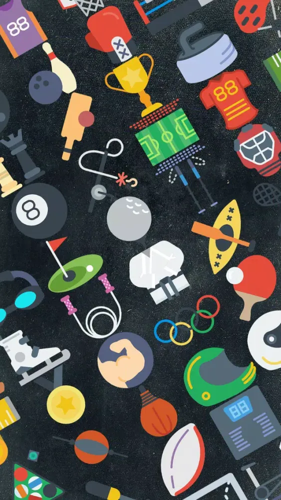 Sports Flatstickers应用截图