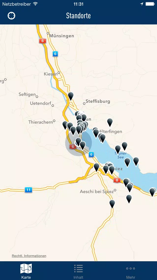 Ảnh chụp màn hình của Thunersee Guide
