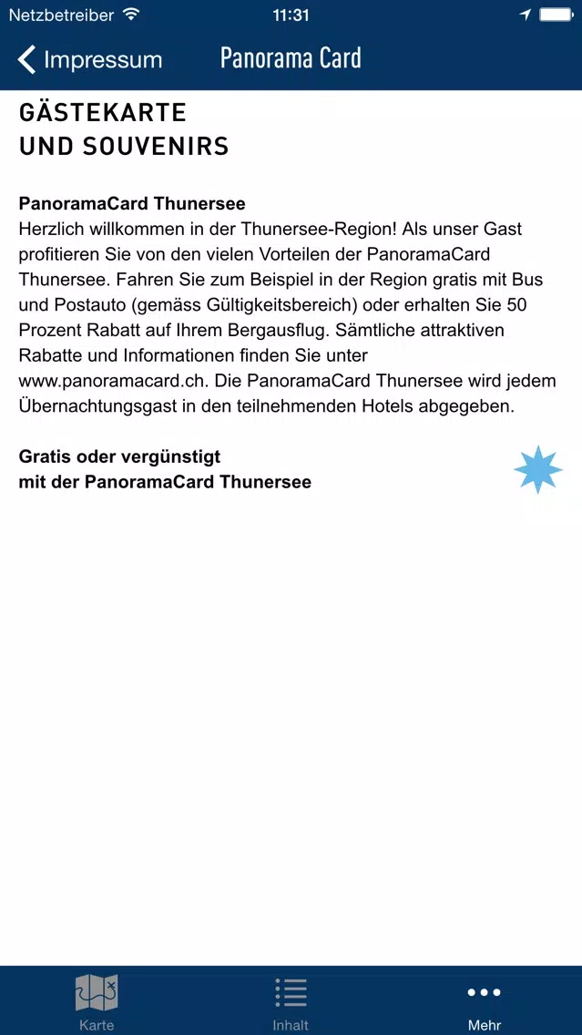 Ảnh chụp màn hình của Thunersee Guide
