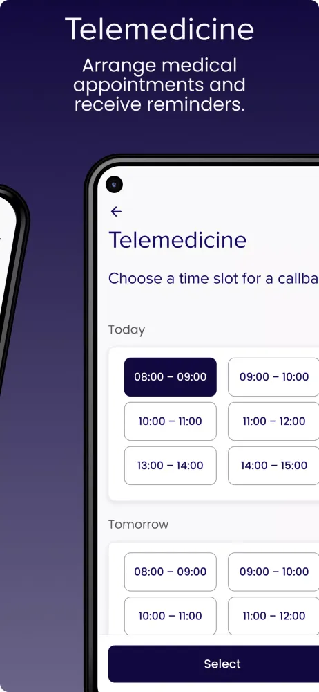 Tangkapan layar Well. Your health – digitally