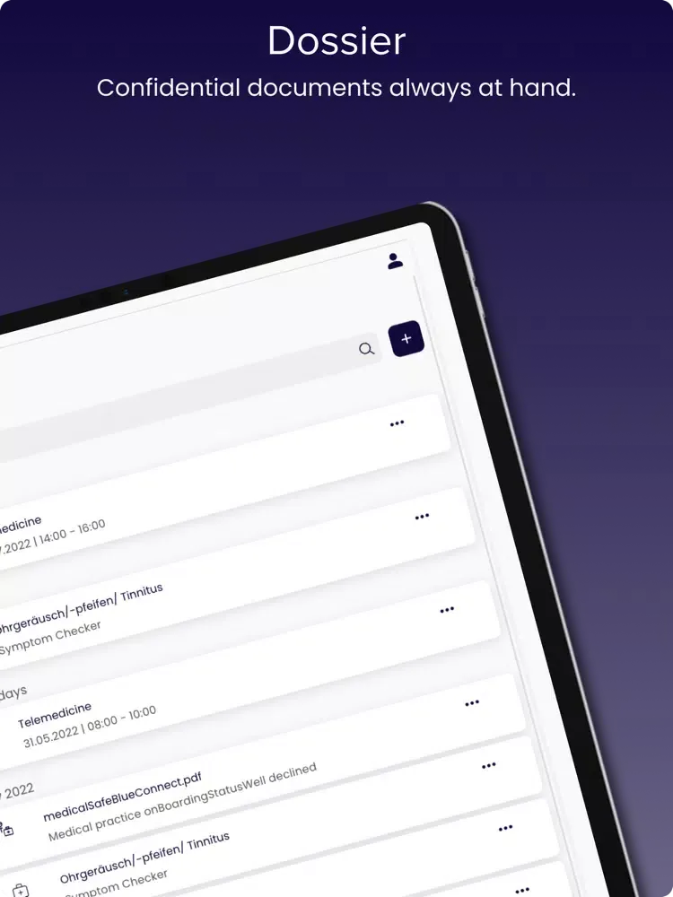 Well. Your health – digitally iPad  Ekran Görüntüleri