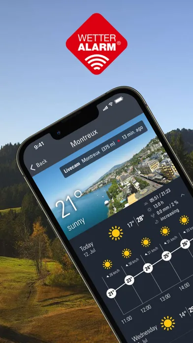 Weather Alarm: Switzerland 스크린샷