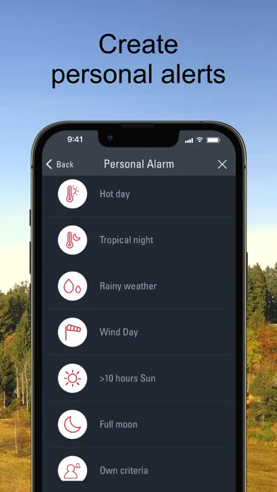 Weather Alarm: Switzerland 스크린샷