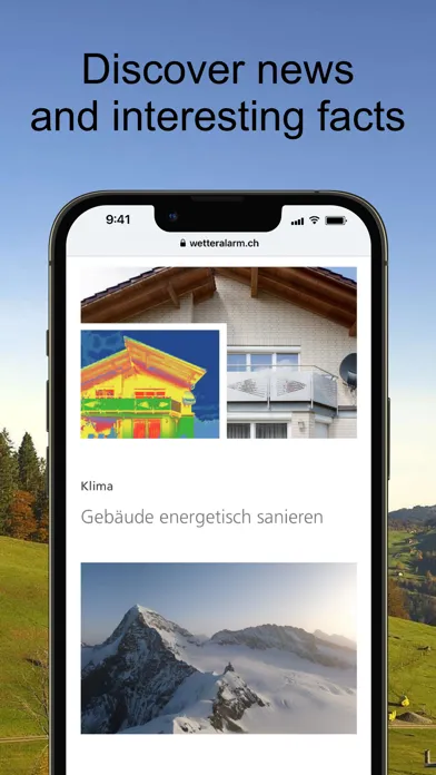 Weather Alarm: Switzerland 스크린샷