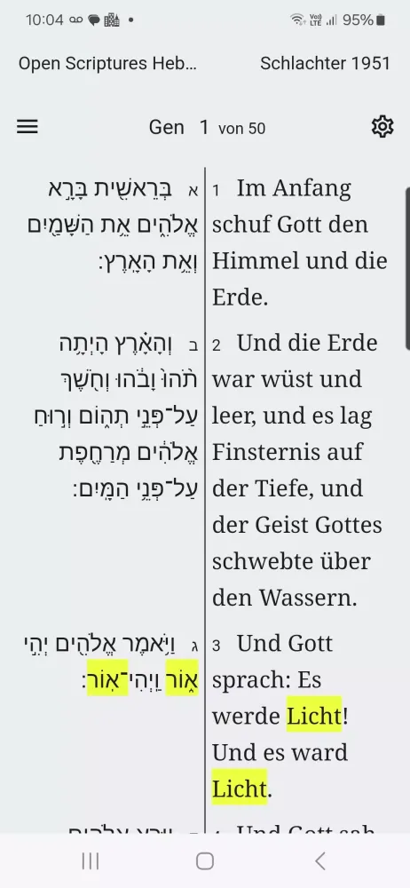 Zrzuty ekranu Pax Bible