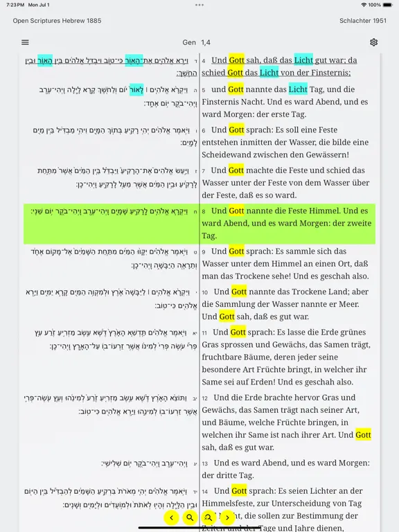 Pax Bible iPad  Screenshots