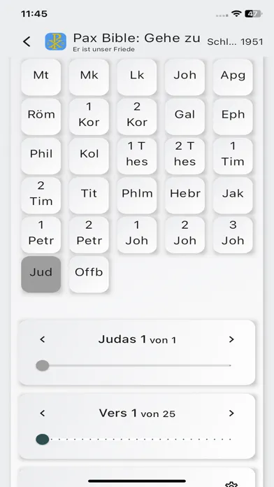 Pax Bible Screenshots