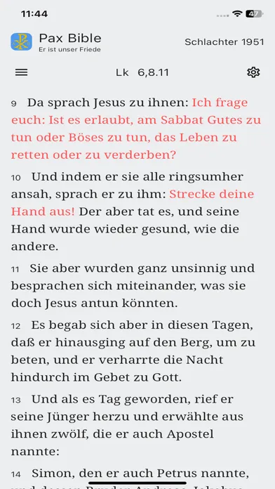 Pax Bible Screenshots