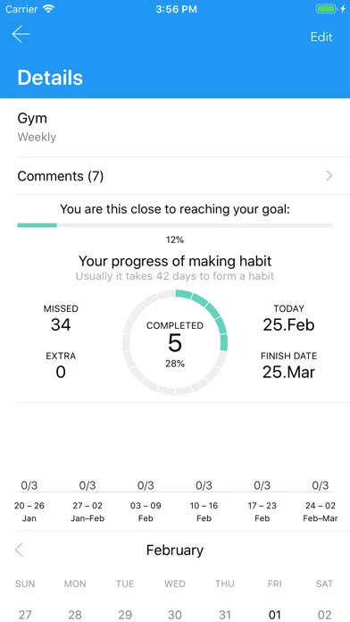 Скриншоты GetUsed – Best Habit Tracker