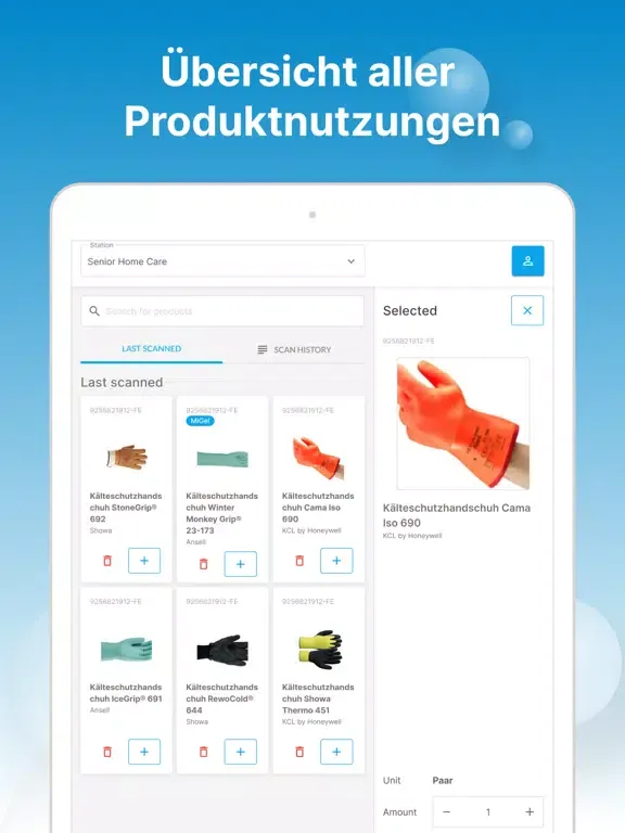Скриншоты Weita WeCare iPad 