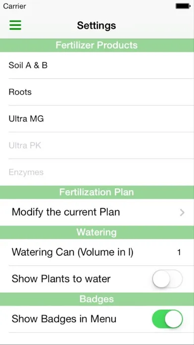 myPlants 스크린샷