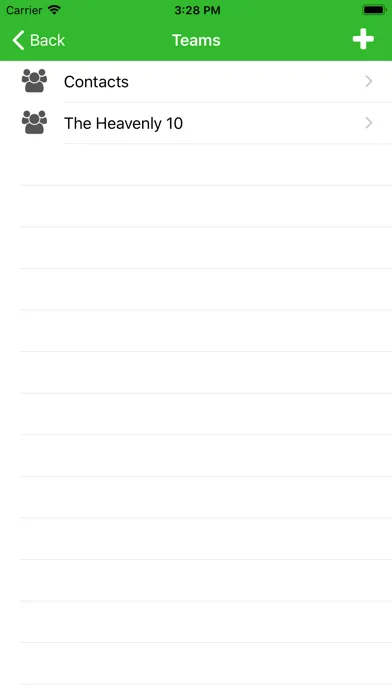 myTeamBiorhythm应用截图