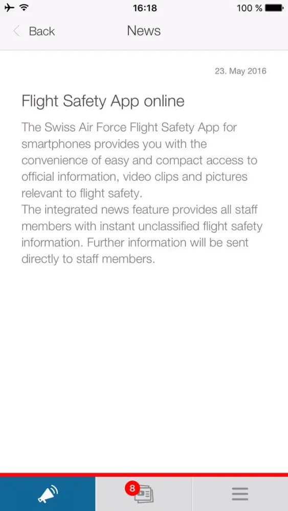 Flight Safety Swiss Air Force应用截图
