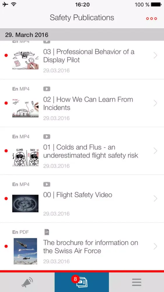 Flight Safety Swiss Air Force应用截图