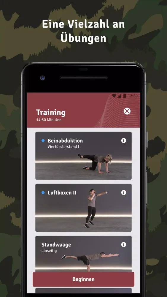 ready – fit for #teamarmee 스크린샷