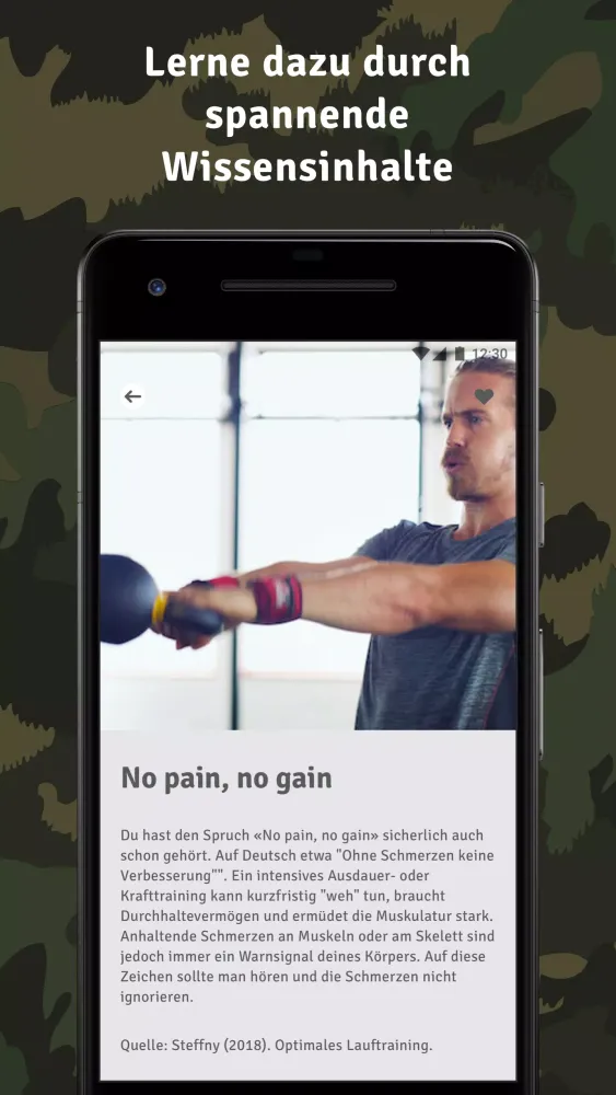 ready – fit for #teamarmee 스크린샷