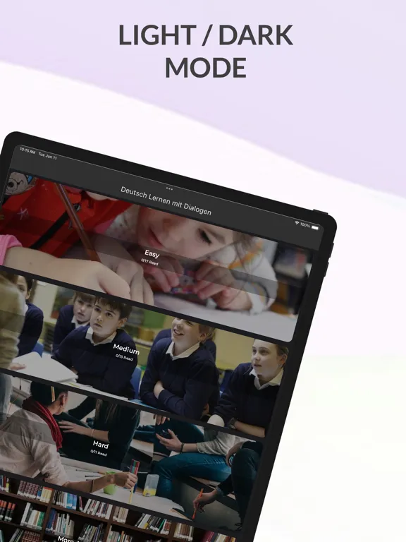 Learn German Conversations iPad スクリーンショット