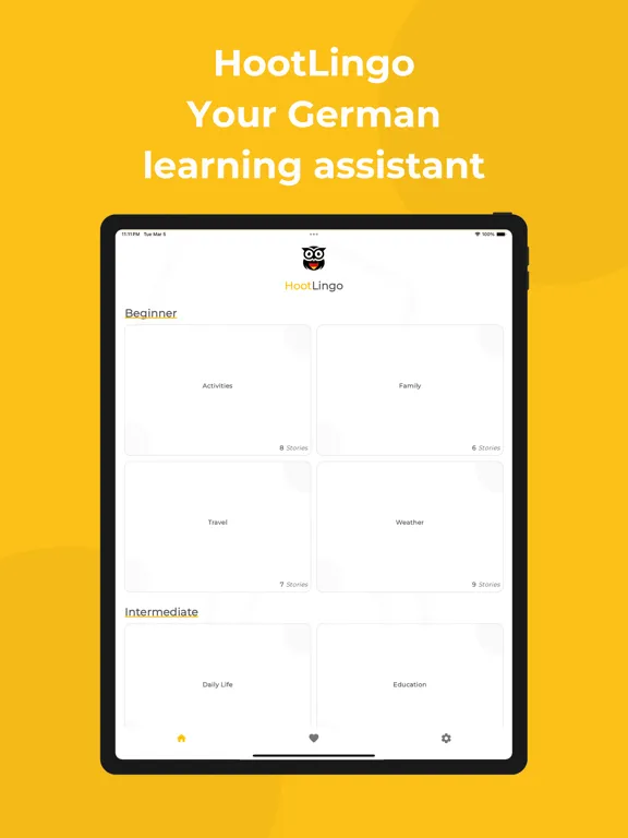 Learn German: Read and Listen iPad  स्क्रीनशॉट