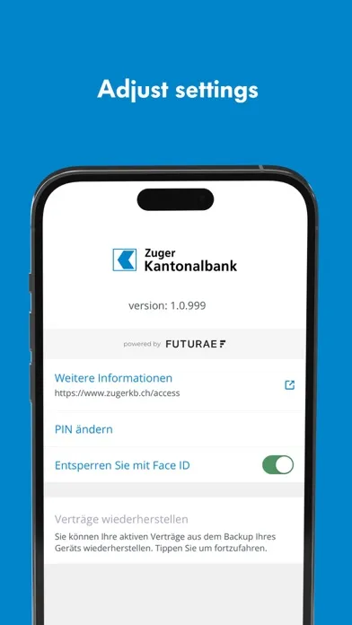 Tangkapan layar ZugerKB Access