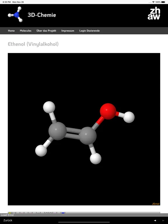 3D-Chemie iPad  سکرین شاٹس