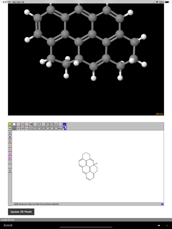 3D-Chemie iPad  سکرین شاٹس