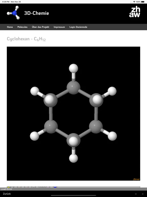 3D-Chemie iPad  سکرین شاٹس