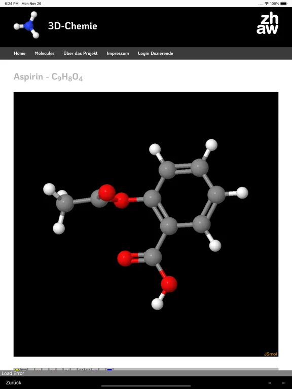 3D-Chemie iPad  سکرین شاٹس