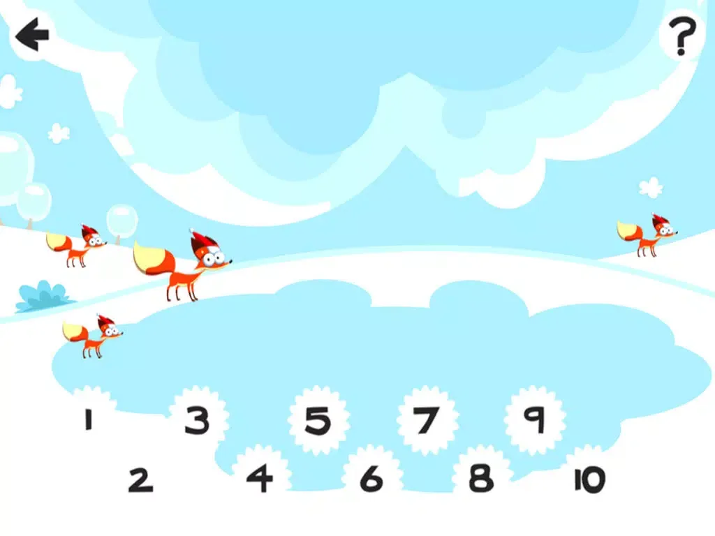 123 Crazy Count-ing Ice, Snow and Christmas Animal-s: Kids Learn-ing Game iPad  Ekran Görüntüleri