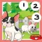 123 Count-ing Number-s Kids Game-s: Free Play-ing & Brain Training With Dogs