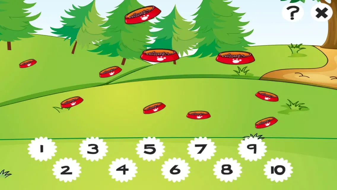123 Count-ing Number-s Kids Game-s: Free Play-ing & Brain Training With Dogs Screenshots