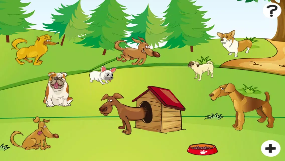 123 Count-ing Number-s Kids Game-s: Free Play-ing & Brain Training With Dogs Screenshots