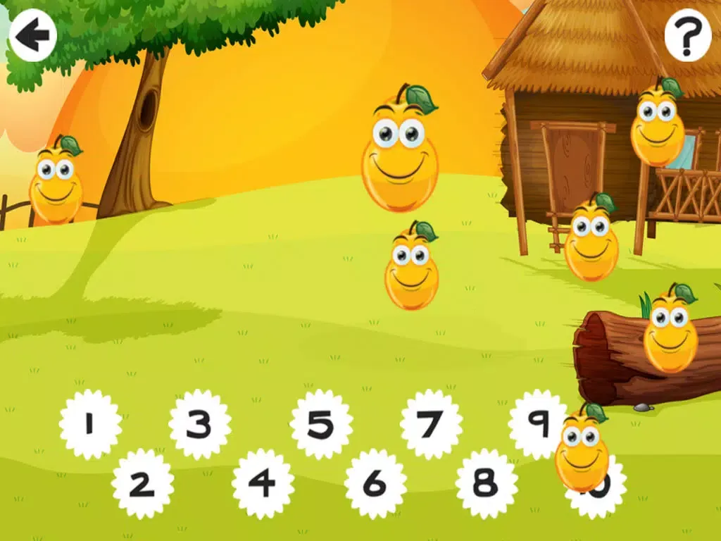 123 Counting in the Garden: Kids Education Games iPad 應用截圖