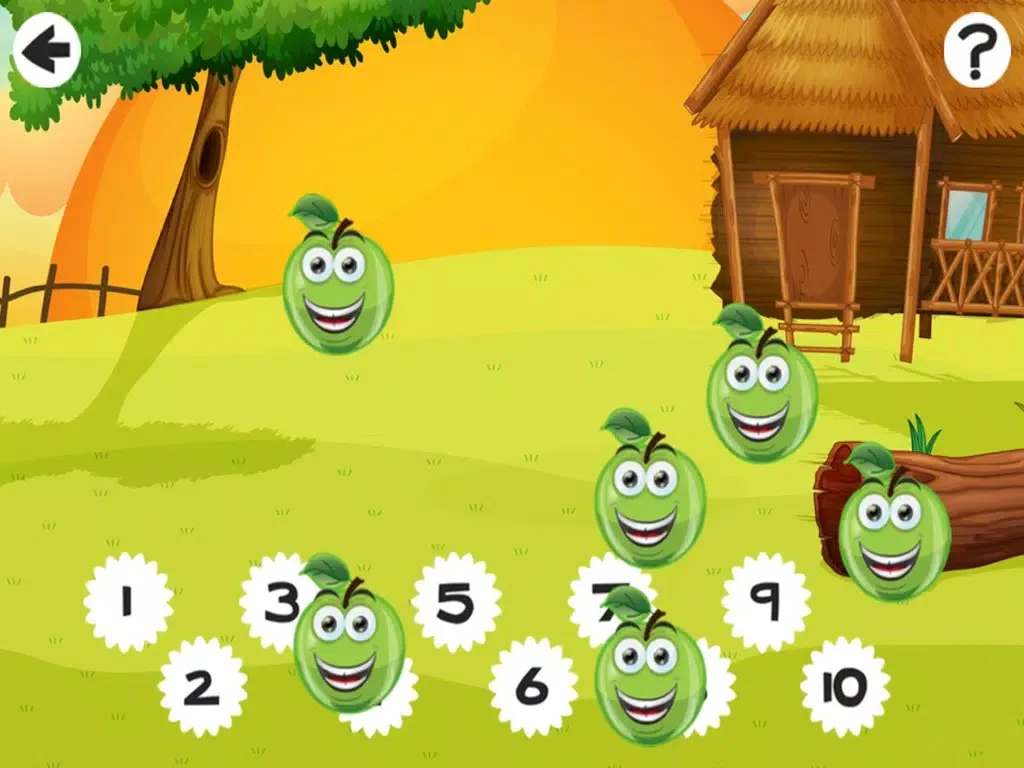 123 Counting in the Garden: Kids Education Games iPad 應用截圖