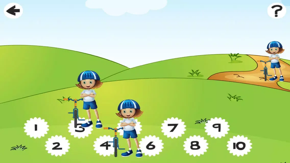 Tangkapan layar 123 Bike Count-ing & Learn-ing Number-s To Ten! Great Kid-s Games