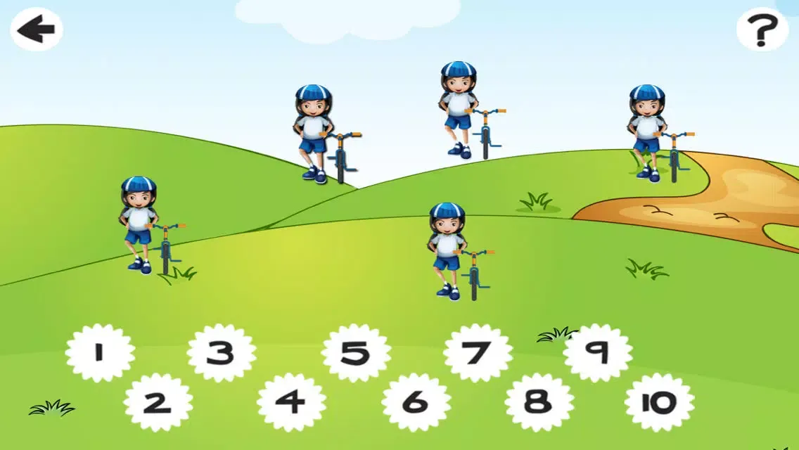 Tangkapan layar 123 Bike Count-ing & Learn-ing Number-s To Ten! Great Kid-s Games