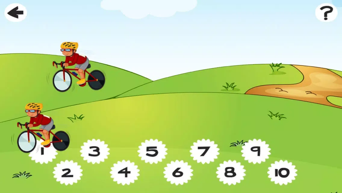 Tangkapan layar 123 Bike Count-ing & Learn-ing Number-s To Ten! Great Kid-s Games