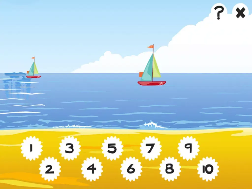 123 Count-ing Game- s For Sailing Kid-s iPad  Ekran Görüntüleri
