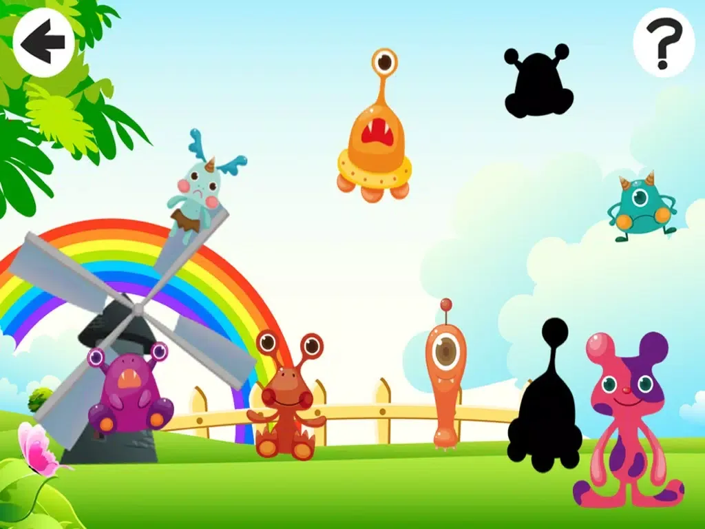 Ảnh chụp màn hình của Animated Small Monster-s For Kid-s in One Funny Free Game-s: Play-ing & Learn-ing iPad 
