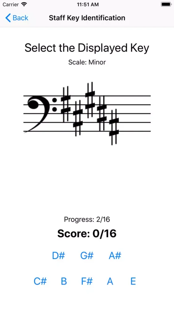 Ảnh chụp màn hình của Music Theory Retention