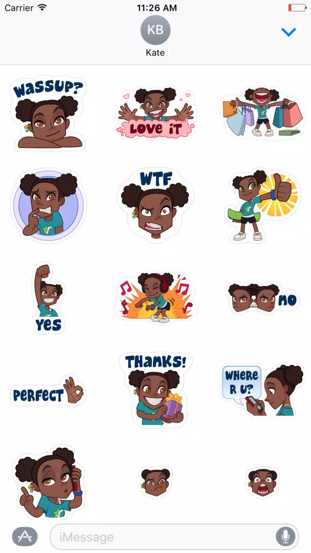Becky Stickers 스크린샷