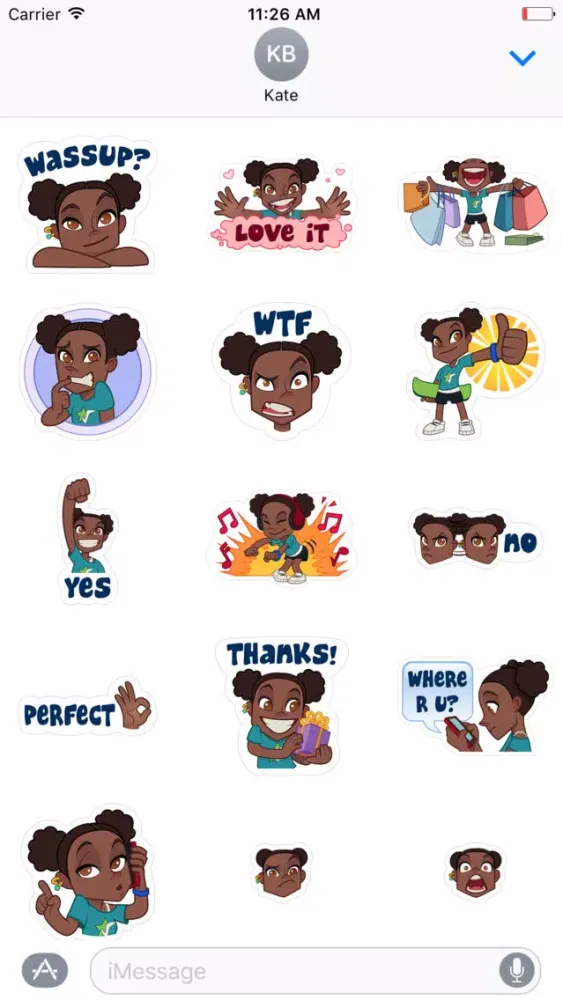Becky Stickers應用截圖