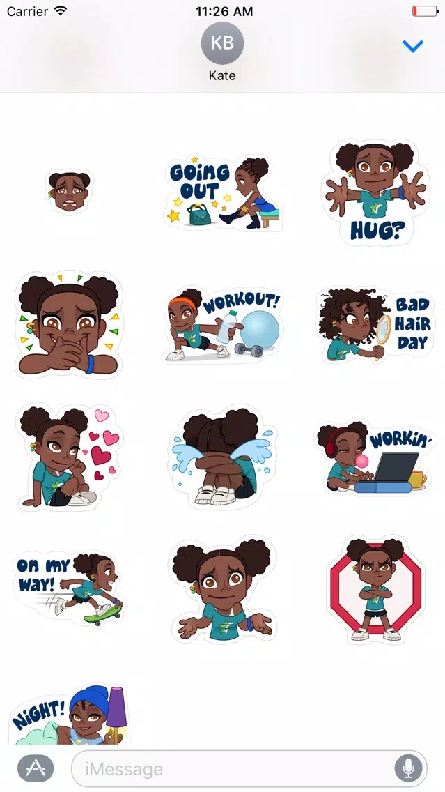 Becky Stickers 스크린샷