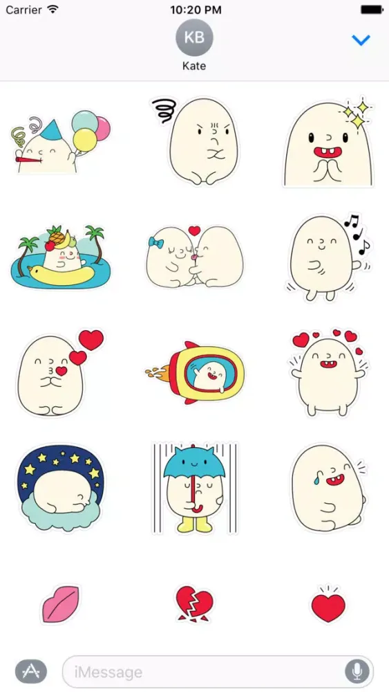 تصاویر Blobby Stickers