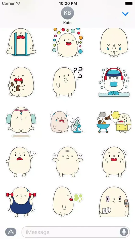 تصاویر Blobby Stickers